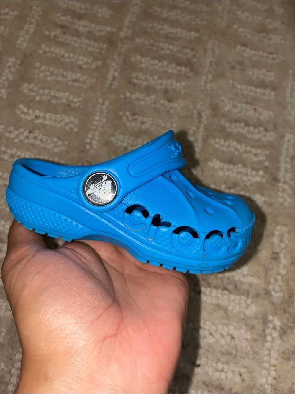 CROCS Kids Classic Clog in Bright Blue